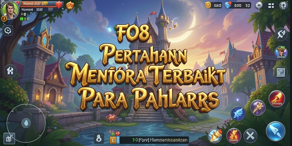 Tampilan gameplay menakjubkan dari FO8 dalam aksi Tower Defense.