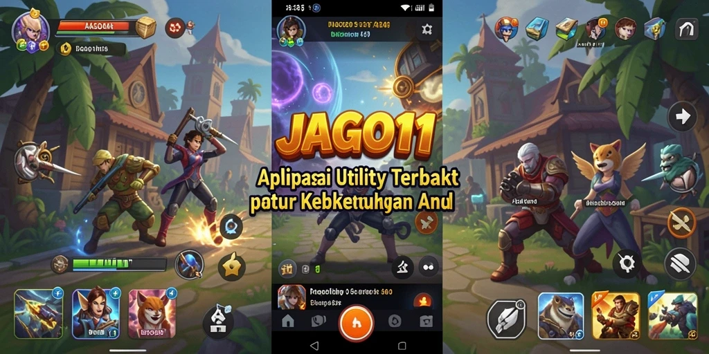 Tampilan antarmuka JAGO11 yang sederhana dan menarik untuk pengguna.