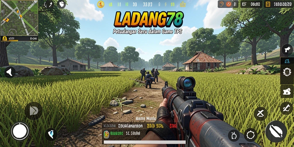 Tampilan gameplay seru di LADANG78 dengan aksi mendebarkan.