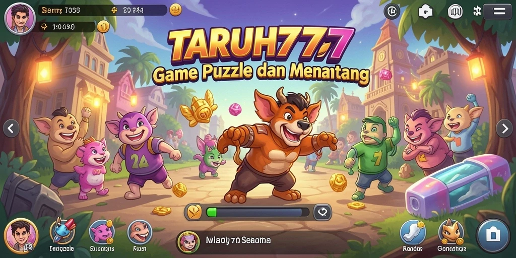 Screenshot gameplay TARUH777 yang menampilkan tantangan Puzzle seru.