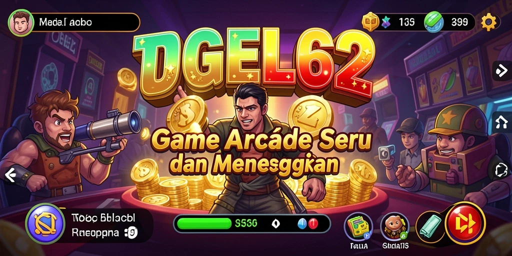 Screenshot TOGEL62 yang menampilkan aksi gameplay Arcade yang intens.