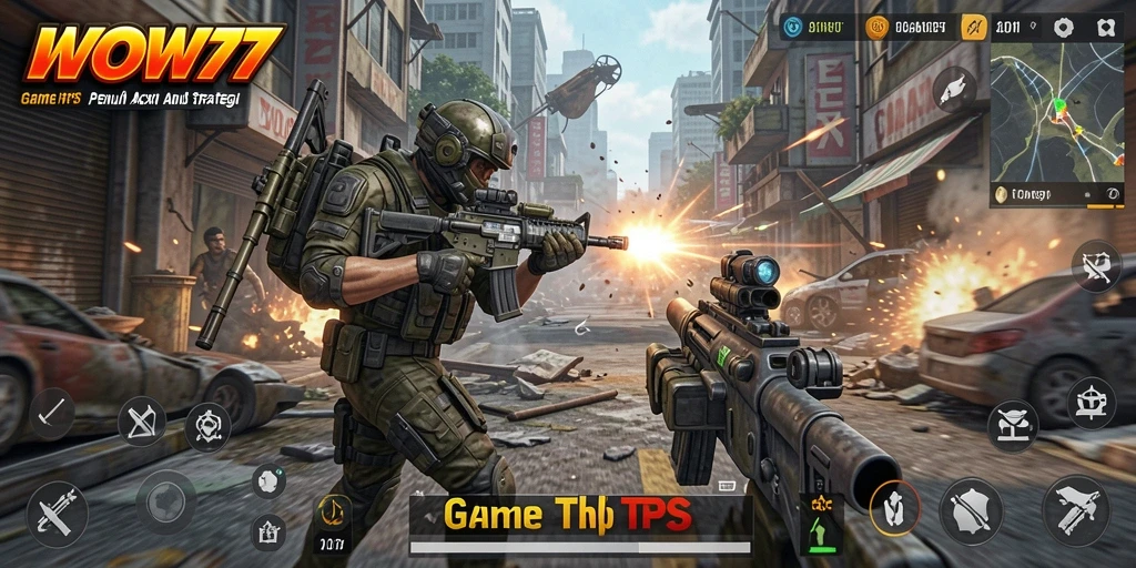 Screenshot gameplay WOW77 yang menampilkan aksi intens dan strategi.